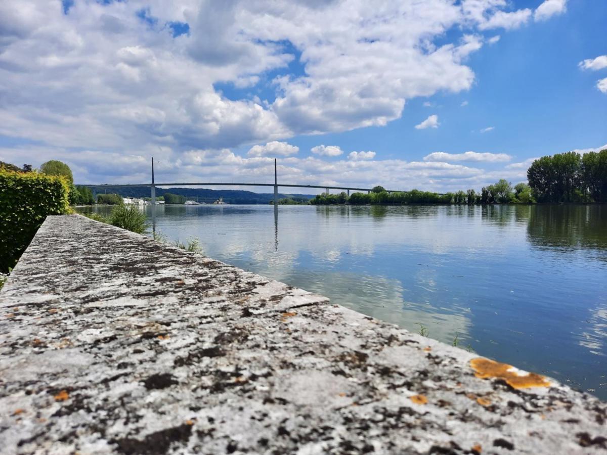 Demeure En Seine - Gites Et Chambres D'Hote En Bord De Seine Caudebec-en-Caux Dış mekan fotoğraf